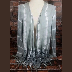 Soft Surroundings Open Front Cardigan Jacket XS